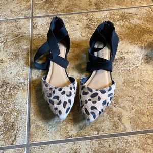 NWOT Size 10 Rampage Cheetah Flats